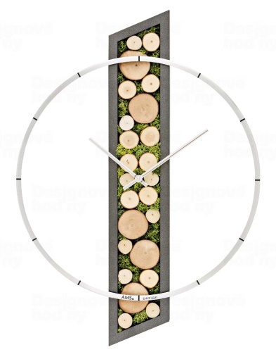 Designové nástěnné hodiny 9607 AMS 55cm